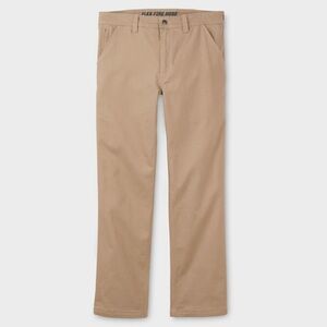 Duluth Trading Co Men's Khaki Flex Fire Hose Relaxed Fit Pants 40x30